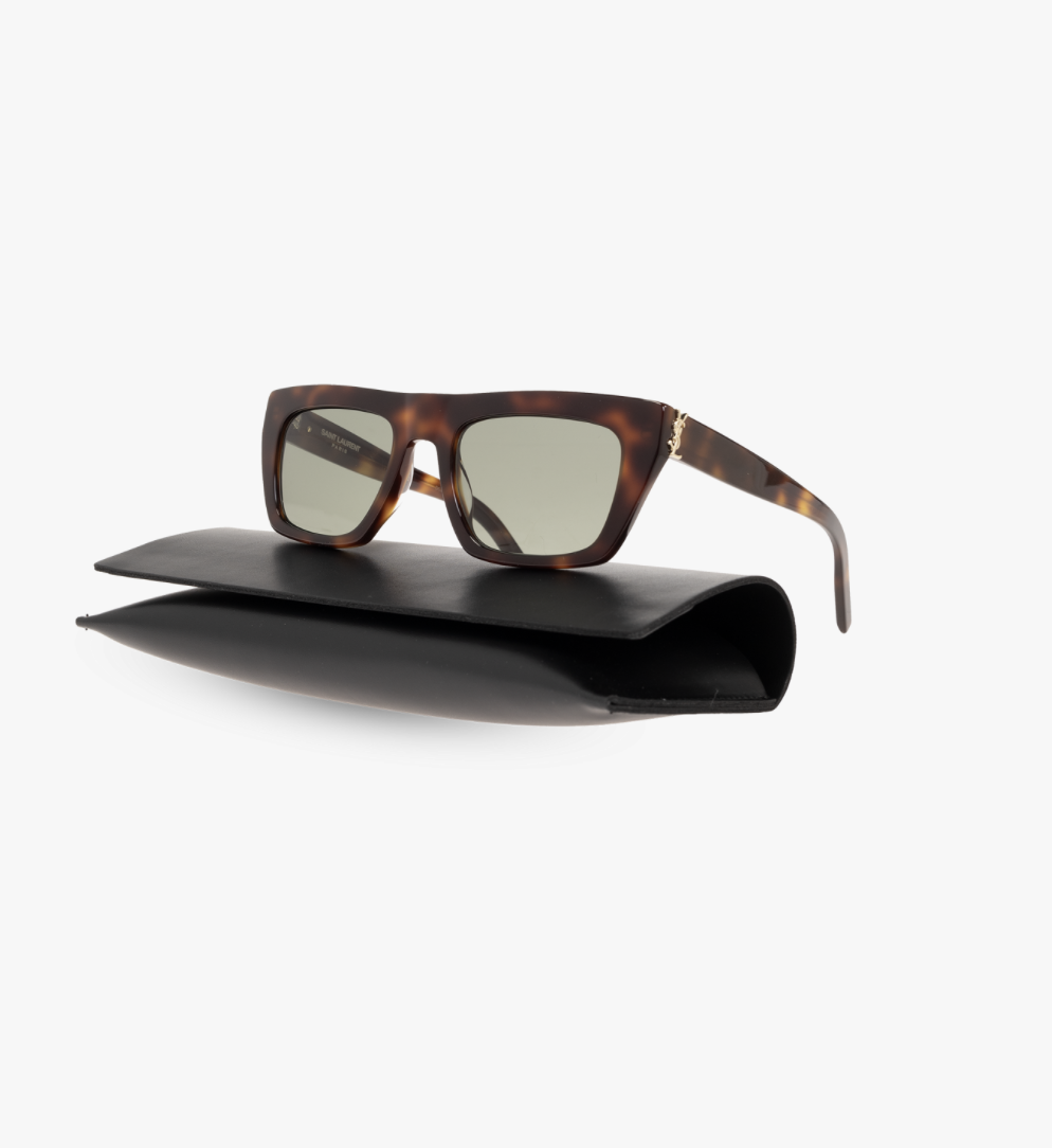 NUOVI occhiali da sole Yves Saint Laurent SL M131 F 003 54 mm 100% autentici