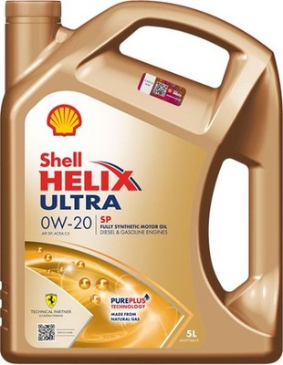 For SHELL HELIX U.SP C5 0W20 5L Engine Oil 0W20 5L Helix Synthetic 550063071 En