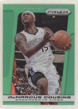 2013-14 Panini Prizm Retail Green Prizm DeMarcus Cousins #81 2h4