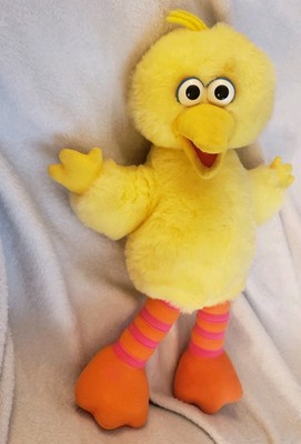 Vintage Jim Henson Tyco1996 Sesame Street Playtime BigBird Laughing Tested Works