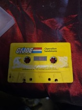 GI Joe 1980s Operation Sandstorm Look and Listen Cassette Tape