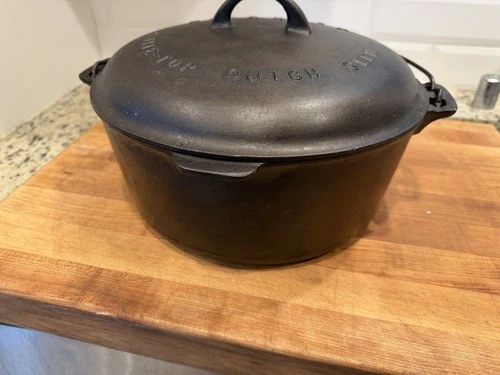 *VINTAGE* Griswold No. 10 Tite-Top Cast Iron Dutch Oven
