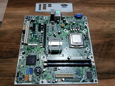 Mainboard HP/Compaq H-IG41-uATX mit IO-Plate, Core2 quad q9300 und 4 GB RAM