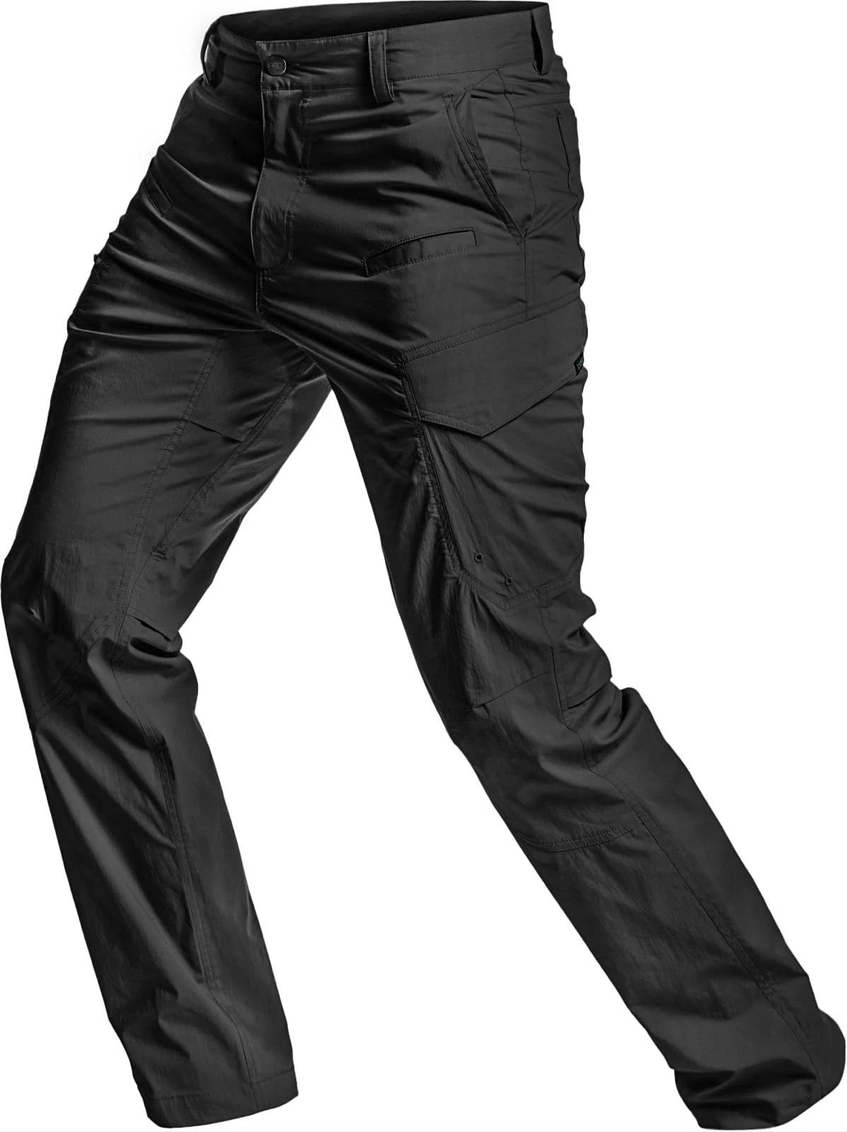 CQR Mens Quick Dry Tactical Pants, Water Resistant Outdoor Pants, Lightweight...