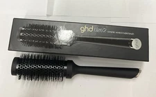 ghd Ceramic Vented Radial Hair Brush Size 2 Barrel Infamous Black