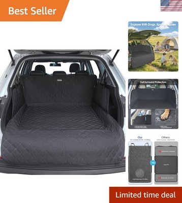 SUV Cargo Liner for Dogs - Heavy-Duty 900D Oxford Waterproof Pet Cargo Protec...