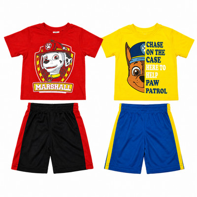Paw Patrol Boys 4pc Short Set Size 2T 3T 4T