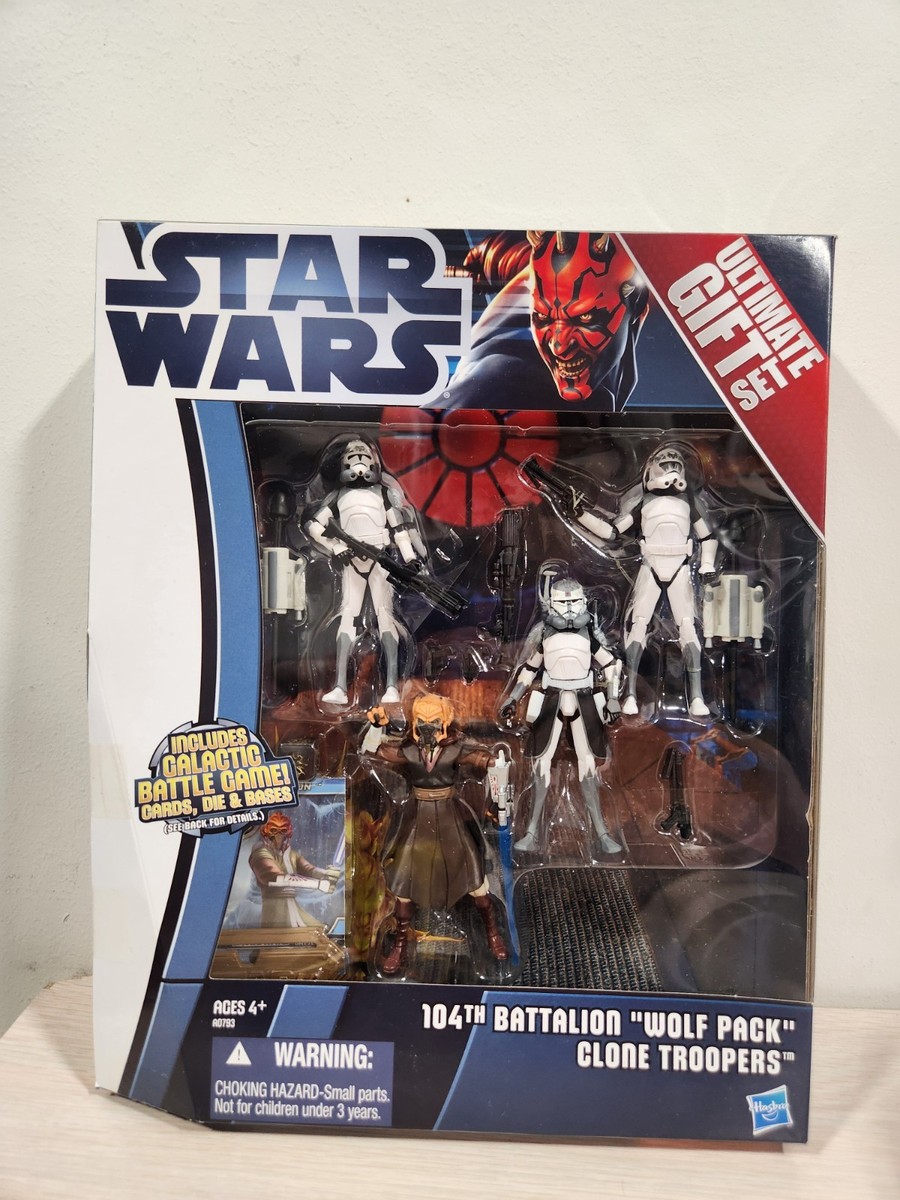 Star Wars Ult Gift Set 104TH BATTALION Wolf Pack Clone Troopers