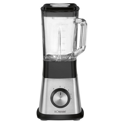 Bomann Universalmixer UM 1374 CB inox/schwarz, Ice Crush-Funktion, NEU