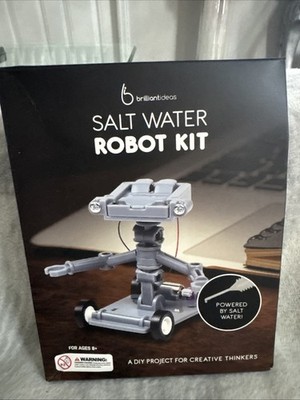 Brilliant Ideas Salt Water Robot DIY Kit - New & Sealed - Ages 8+ DIY Project
