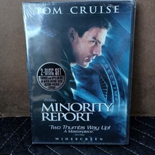 NEW Minority Report DVD, 2002, 2-Disc Set, Widescreen Tom Cruise SEALED 