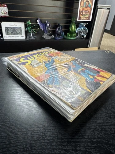 DC Comics Vintage Lot Of 13 Superman/Action Comics/Adventure Comics