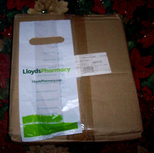 100 x Prescription  Dispensing Bags  Plastic Pharmacy Chemist 28 x 12 cm new