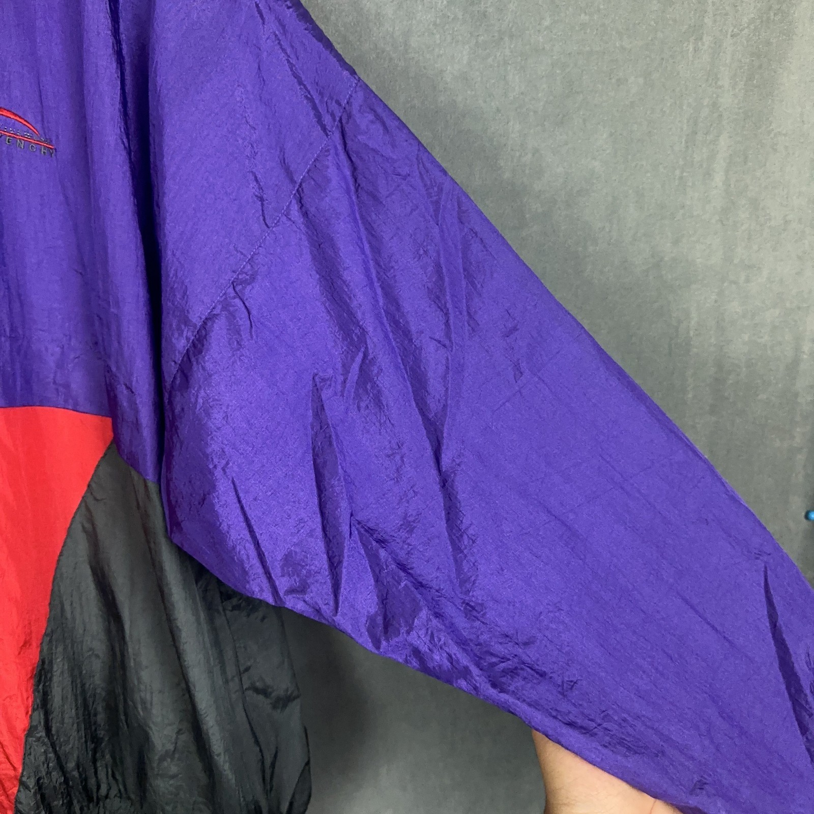 Vintage Givenchy Activewear Track Jacket Mens Size XXL Multicolor thumbnail 11