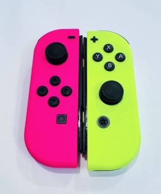 Nintendo Switch イエロー/ピンク Joy-Con Nintendo Switch Joy-Con Controllers Neon Pink Left & Neon Yellow