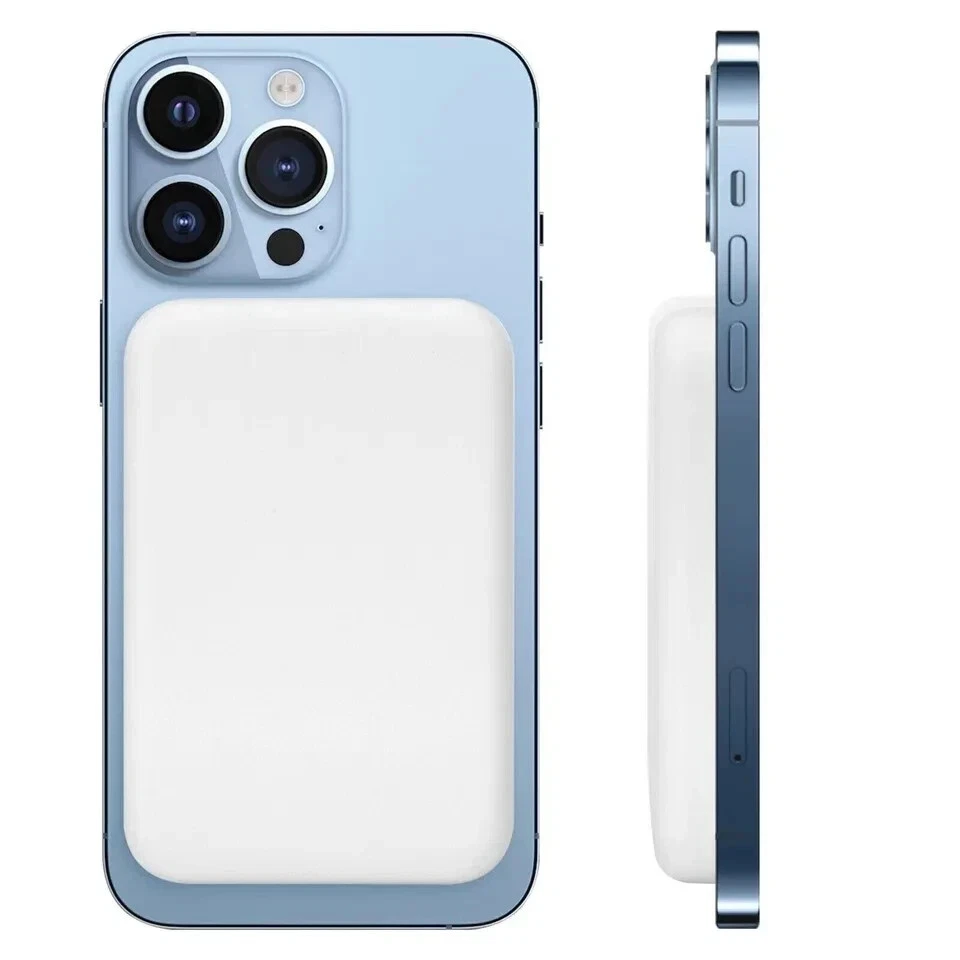 Magnetic Wireless Power Bank for iPhone 16 15 14 13 12 11 X