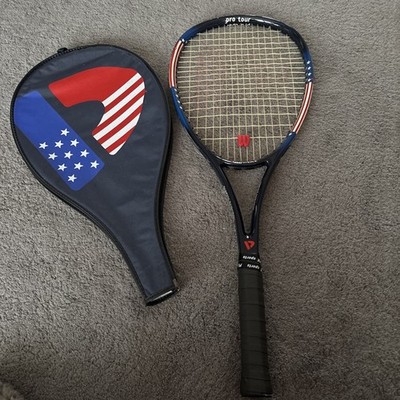 DONNAY Vintage 1990's Rare Pro Tour Graphite USA Stars & Stripes Tennisschläger