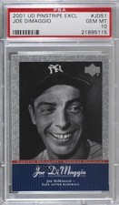 2001 Upper Deck Pinstripe Exclusives Joe DiMaggio #JD51 PSA 10 GEM MT HOF 0hy6