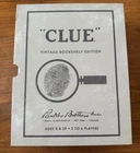CLUE Vintage Bookshelf Edition Parker Bros. Never Played! NEW