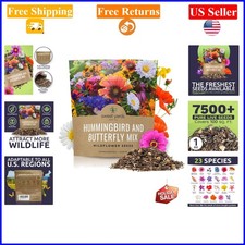 Wildflower Seeds Butterfly & Hummingbird Mix, 1 oz, Over 7,500 Seeds, Perenni... 255.20 per gallon
