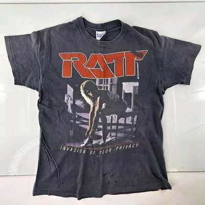 Vintage RATT Shirt Invasion Of Your Privacy Tour 1985 Metal Band AN66954