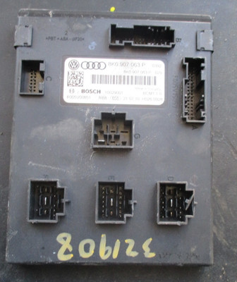 2009-2012 AUDI A4 POWER SUPPLY CONTROL MODULE 8k0907063p