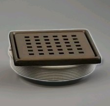 Everbilt Watershield Shower System 4 in. Bronze Square Grid Drain Grate