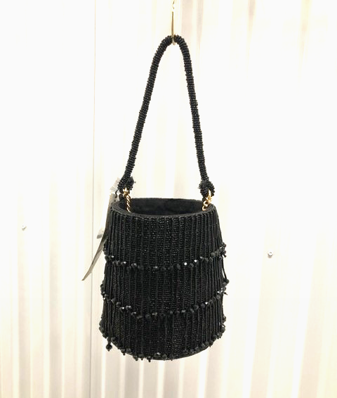 NWT ZARA PREM QUALITY Beaded Bag, OS