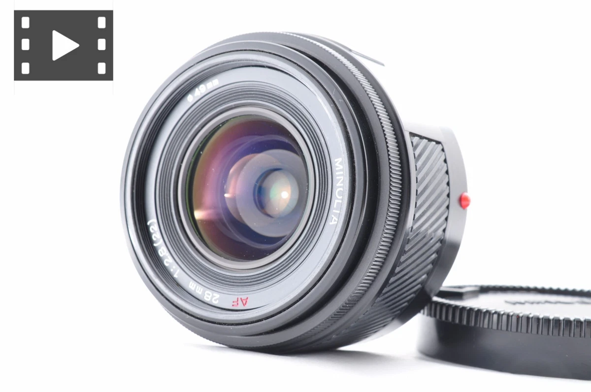 Minolta A-mount 28mm Focal Camera Lenses for sale | eBay