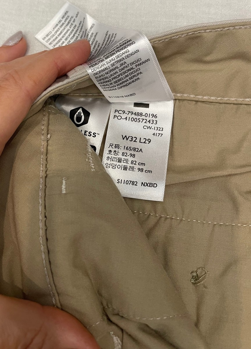 Mens Dockers Ultimate Chino Slim Fit Pants Light Grey Smart 360