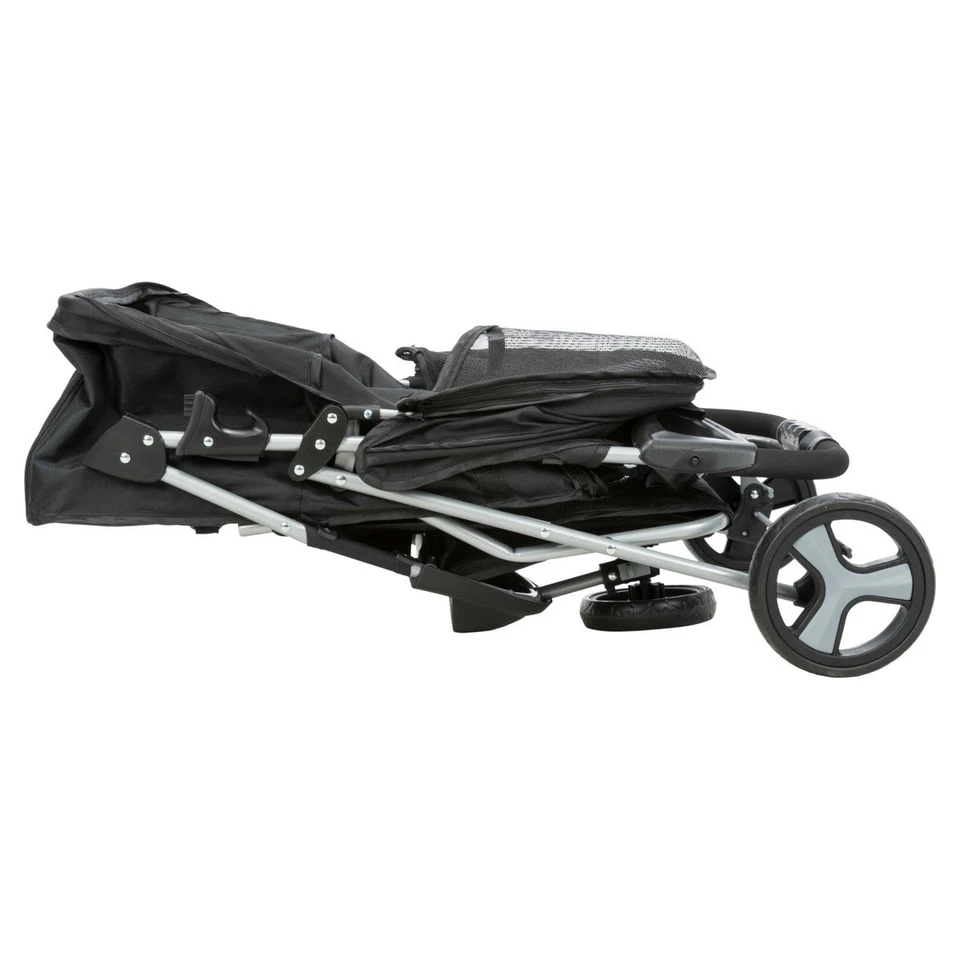 Trixie Buggy Schwarz für Hunde bis 11kg | Leicht, Klappbar, 33x55x53cm - Bild 4 von 4