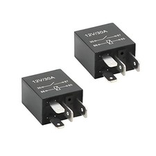 4 Pin 12V 30A Multi-Purpose Automotive Relay - Heavy Duty Standard 4 Pin/ 2PCS