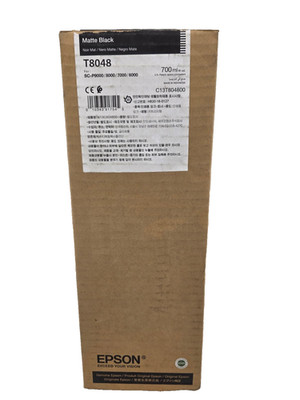 EPSON T8048 UltraChrome Matte Black 700ml Ink SC-P9000/8000/7000/6000 EXP 2024