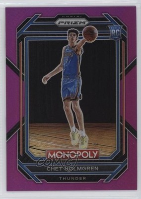 2022-23 Panini Prizm Monopoly Pink 148/149 Chet Holmgren #63 Rookie RC 0s9t