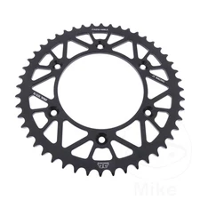 JT Rear Sprocket Aluminium 48/520 Black 1pc For Honda XR 250 R 1996-2004