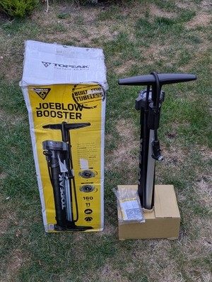 Topeak JoeBlow Booster Standpumpe - MTB - Tubeless Charging - Road NEU - Open Box