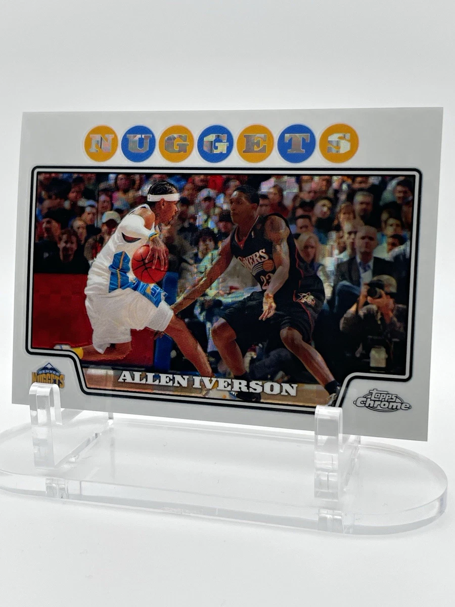 Allen Iverson Basketball Serial Numbered Sports Trading Cards