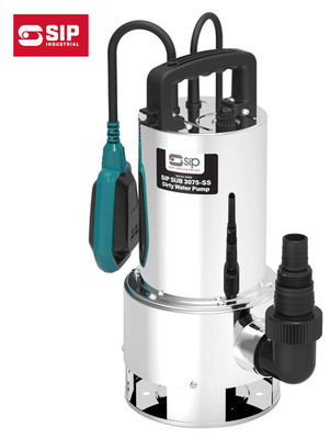 SIP TAUCHPUMPE WASSERPUMPE CLEAN DIRTY 750W 16.500LPH AUTOMATISCHE HOCHWASSERPUMPE 06825