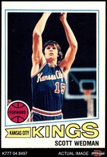 1977 Topps #17 Scott Wedman Kings Colorado  5 - EX