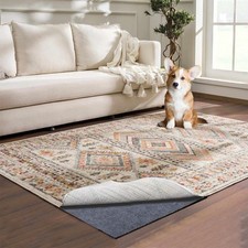 Waterproof Rug Pad, 6x9 ft Area Rug Non-Slip Carpet Pad, Non-Slip Rug Pads fo...