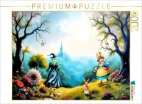 Calvendo Puzzle Encounter In Wonderland | 2000 Pieces, Finished Size 35.4 × 26.4