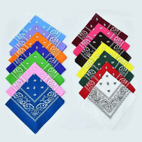 BANDANA SCARVES FUNKY DESIGN LEOPARD PRINT PAISLEY PATTERN NECK WRIST BIKER MASK