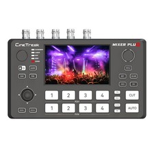 Cinetreak Mixer Plus 4 in 4-Channel HDMI Video Switcher Portable Live Streaming