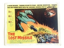 MISSILE PERDU (1958)..+..LA NUIT LE MONDE A EXPLOSÉ {1957)...2 CARTES TITRE