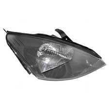 Fits 2000-2004 Focus Headlight Exc Svt W Gray Bezel Right 3s4z13008ac