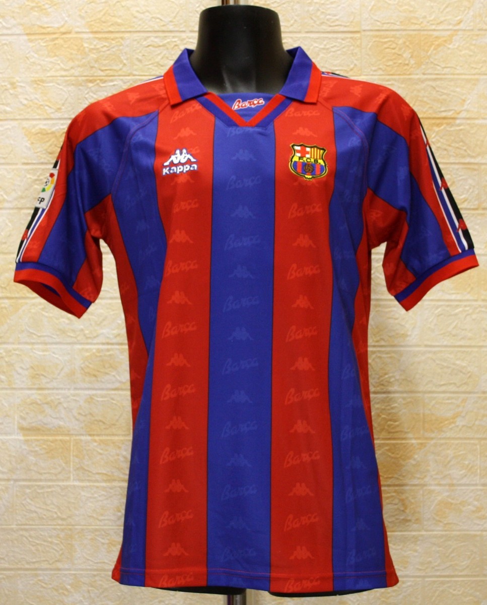 FC Barcelona 1996-97 Home Jersey Shirt RONALDO #9 | eBay