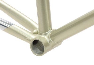 yuto　Ganwell ゴールド ピストフレーム NJS #005 Gan Well Pro Track Fixed Gear Frameset NJS Gold 59cm 55.5cm TT New