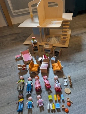 maison et personnages HABA Little Friends - Photo 1/4