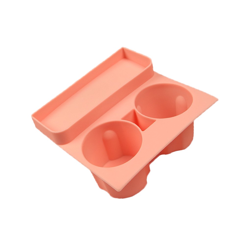 Console Cup Holder Insert Pinky Silica Gel Fit for Tesla Model 3 Model Y