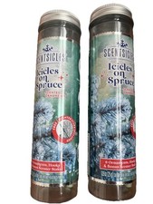 Scentsicles Icicles on Spruce Scented Christmas Ornament Sticks - 2 Bottles, 12